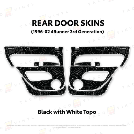 1996-2002 4Runner Door Skins
