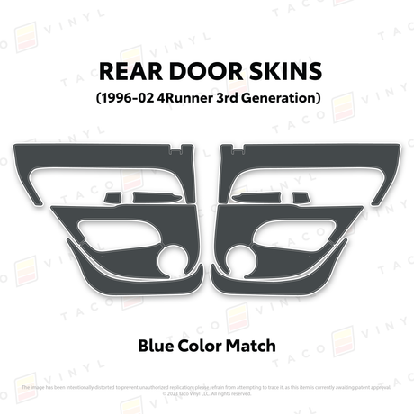 1996-2002 4Runner Door Skins