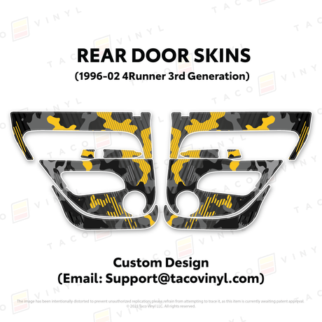 1996-2002 4Runner Door Skins