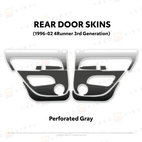 1996-2002 4Runner Door Skins