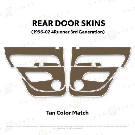 1996-2002 4Runner Door Skins