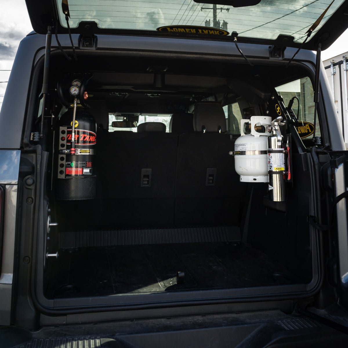 4 Door Bronco Plate - Power Tank or Propane Tank mount (6th Gen 2021+) - Xtrusion Overland