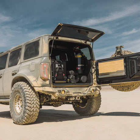 4 Door Bronco Plate - Power Tank or Propane Tank mount (6th Gen 2021+) - Xtrusion Overland