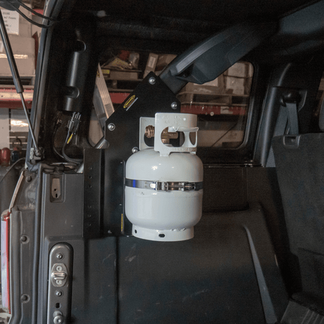 4 Door Bronco Plate - Power Tank or Propane Tank mount (6th Gen 2021+) - Xtrusion Overland