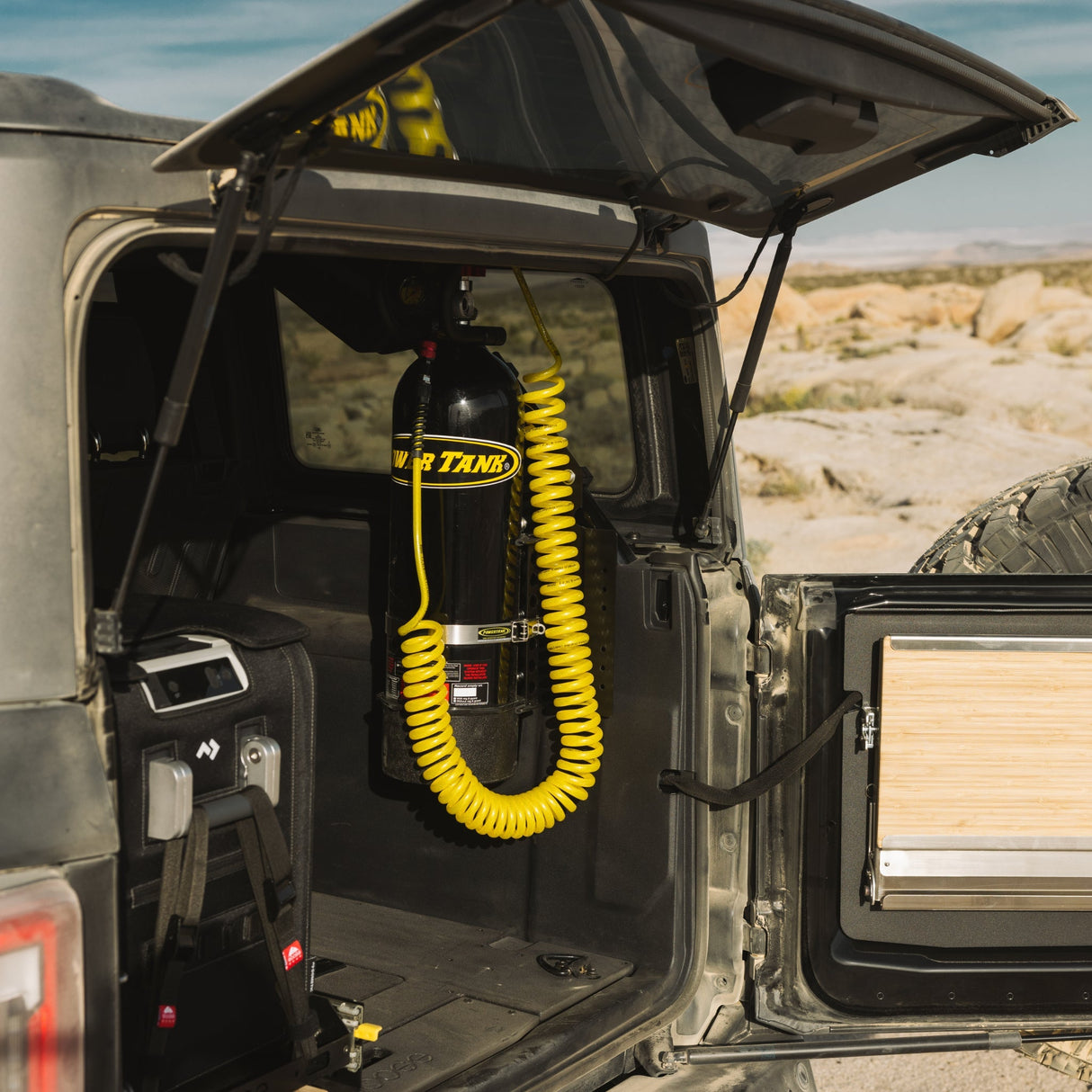 4 Door Bronco Plate - Power Tank or Propane Tank mount (6th Gen 2021+) - Xtrusion Overland