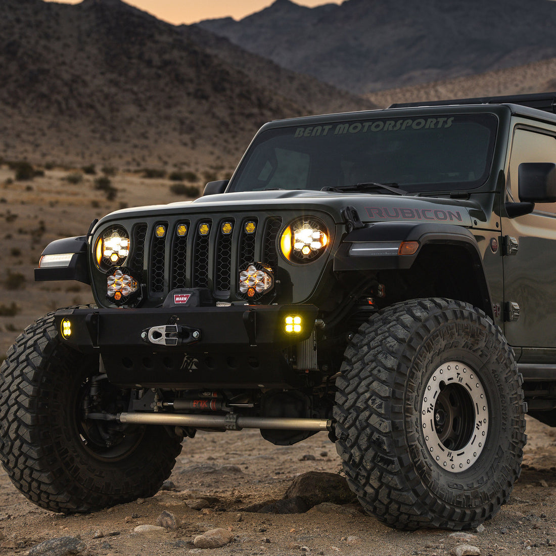 Baja Designs DOT LP6 LED Headlight Kit - Jeep 2018-2025 Wrangler JL; 2020-2025 Gladiator JT; NOTE w/LED Headlights
