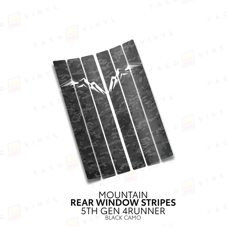 4Runner Rear Window Stripes