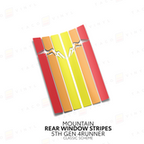 4Runner Rear Window Stripes