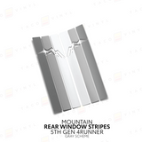 4Runner Rear Window Stripes