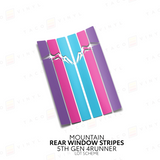 4Runner Rear Window Stripes