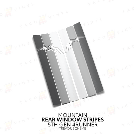 4Runner Rear Window Stripes