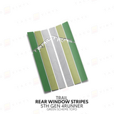 4Runner Rear Window Stripes