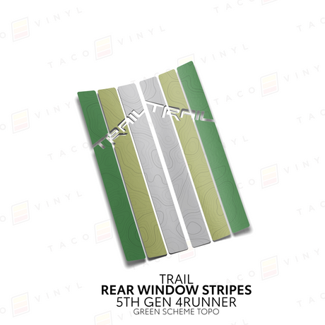 4Runner Rear Window Stripes