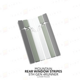 4Runner Rear Window Stripes