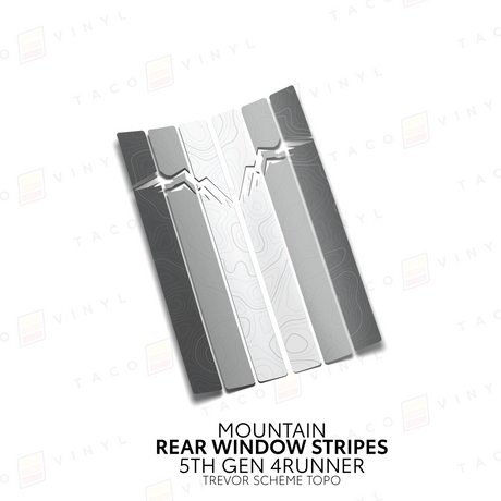 4Runner Rear Window Stripes