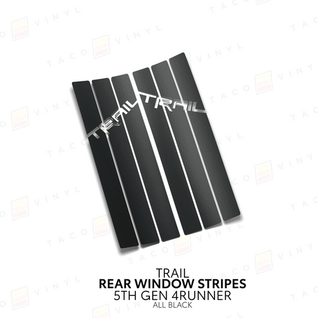 4Runner Rear Window Stripes
