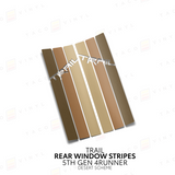 4Runner Rear Window Stripes