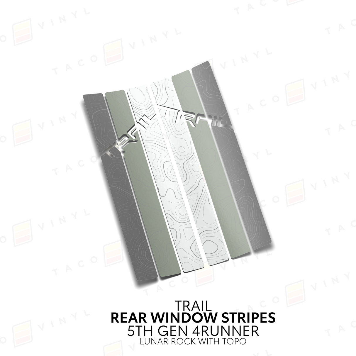 4Runner Rear Window Stripes