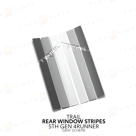 4Runner Rear Window Stripes