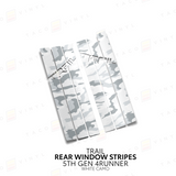 4Runner Rear Window Stripes