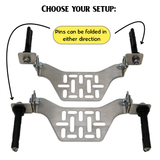 Overland Kitted Stealth Folding MAXTRAX® Roof Rack Mount