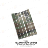 4Runner Rear Window Stripes - Xtrusion Overland