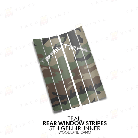 4Runner Rear Window Stripes - Xtrusion Overland