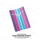 4Runner Rear Window Stripes - Xtrusion Overland