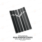 4Runner Rear Window Stripes - Xtrusion Overland