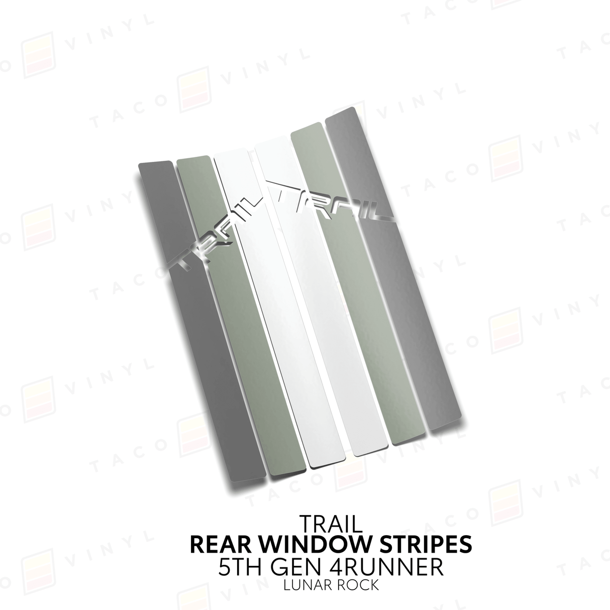 4Runner Rear Window Stripes - Xtrusion Overland
