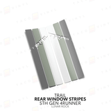 4Runner Rear Window Stripes - Xtrusion Overland