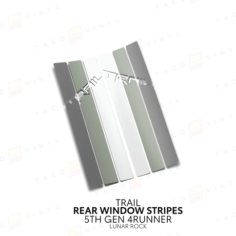4Runner Rear Window Stripes - Xtrusion Overland