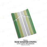4Runner Rear Window Stripes - Xtrusion Overland