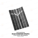 4Runner Rear Window Stripes - Xtrusion Overland