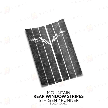 4Runner Rear Window Stripes - Xtrusion Overland
