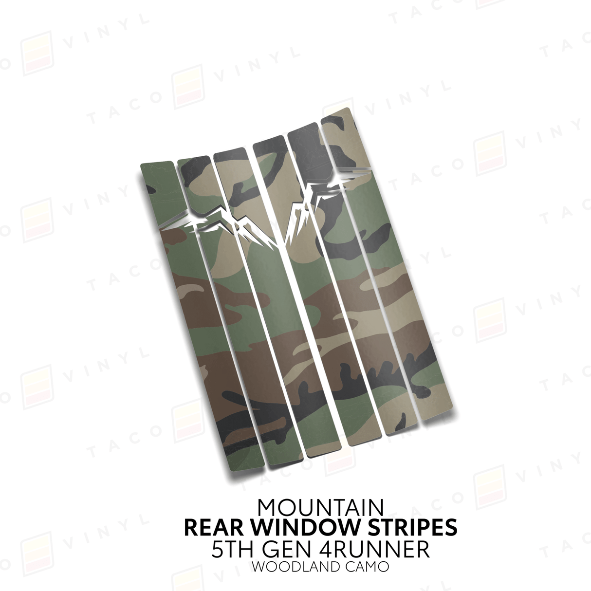 4Runner Rear Window Stripes - Xtrusion Overland