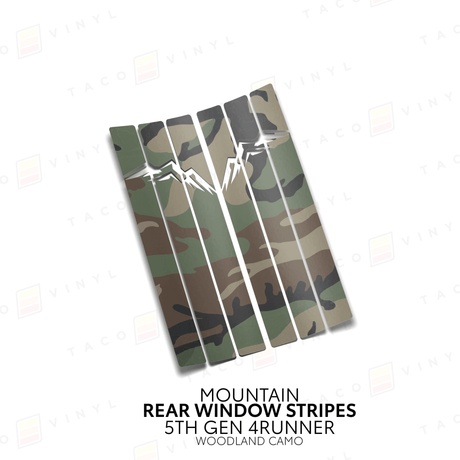 4Runner Rear Window Stripes - Xtrusion Overland