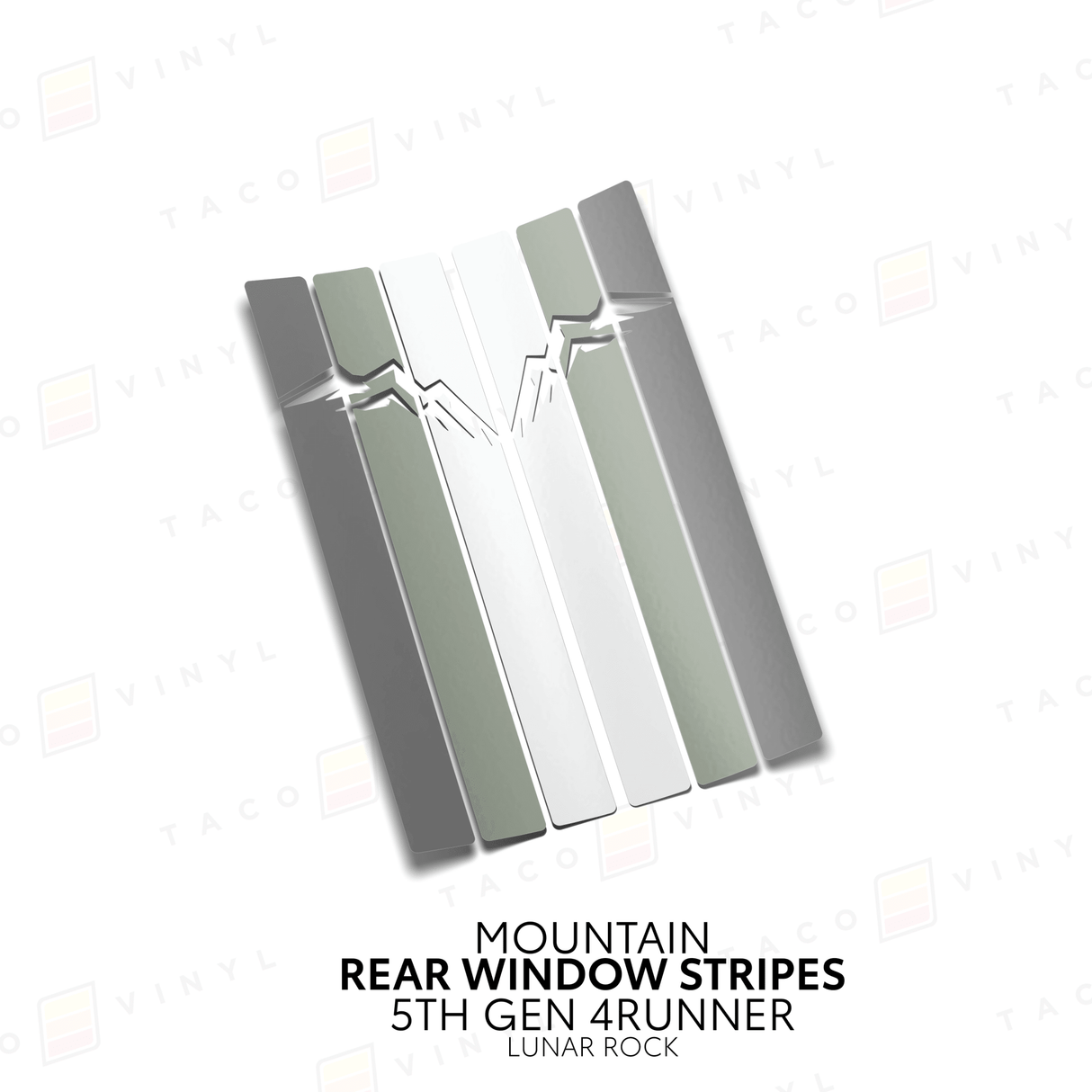 4Runner Rear Window Stripes - Xtrusion Overland