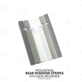 4Runner Rear Window Stripes - Xtrusion Overland