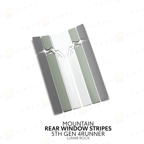 4Runner Rear Window Stripes - Xtrusion Overland
