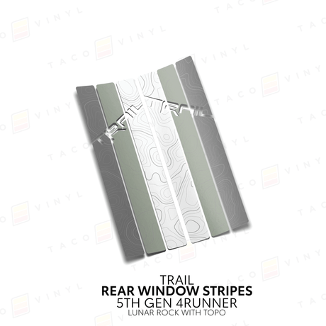 4Runner Rear Window Stripes - Xtrusion Overland