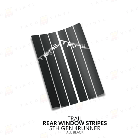 4Runner Rear Window Stripes - Xtrusion Overland