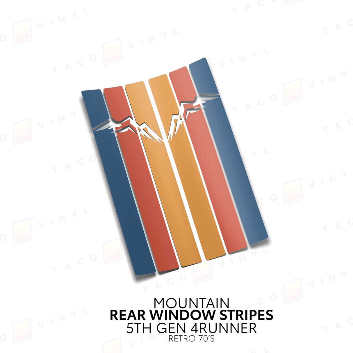 4Runner Rear Window Stripes - Xtrusion Overland