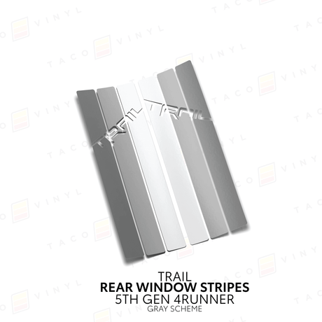 4Runner Rear Window Stripes - Xtrusion Overland