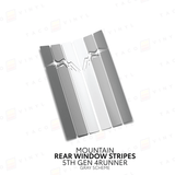4Runner Rear Window Stripes - Xtrusion Overland