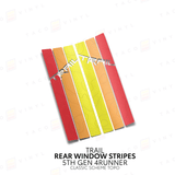 4Runner Rear Window Stripes - Xtrusion Overland