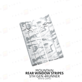 4Runner Rear Window Stripes - Xtrusion Overland