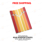 4Runner Rear Window Stripes - Xtrusion Overland