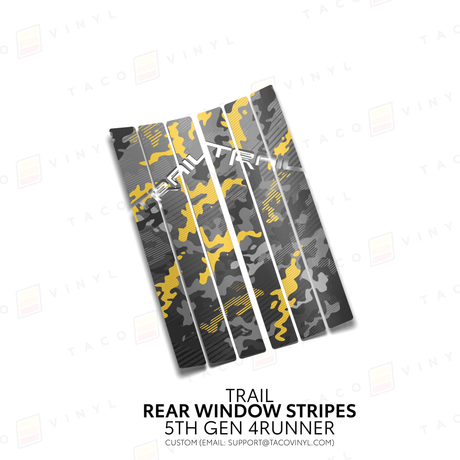 4Runner Rear Window Stripes - Xtrusion Overland