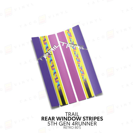 4Runner Rear Window Stripes - Xtrusion Overland